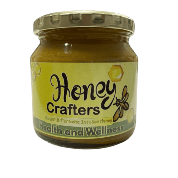 Ginger and Tumeric Infused Honey